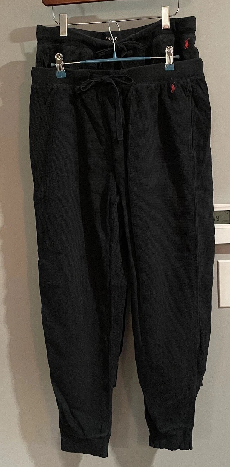 Polo Ralph Lauren Sleepwear Joggers  Pajama Waffleknit 2pak Men’s Large