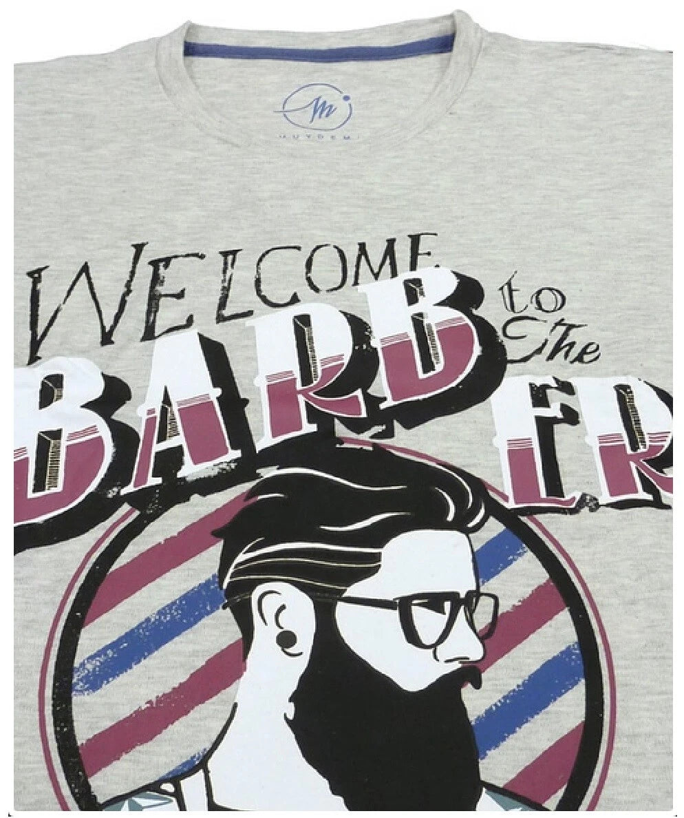 MENS PYJAMAS BARBER SHOP LONG SLEEVE LONG NIGHT WEAR SET S M L XL XXL XXXL NEW