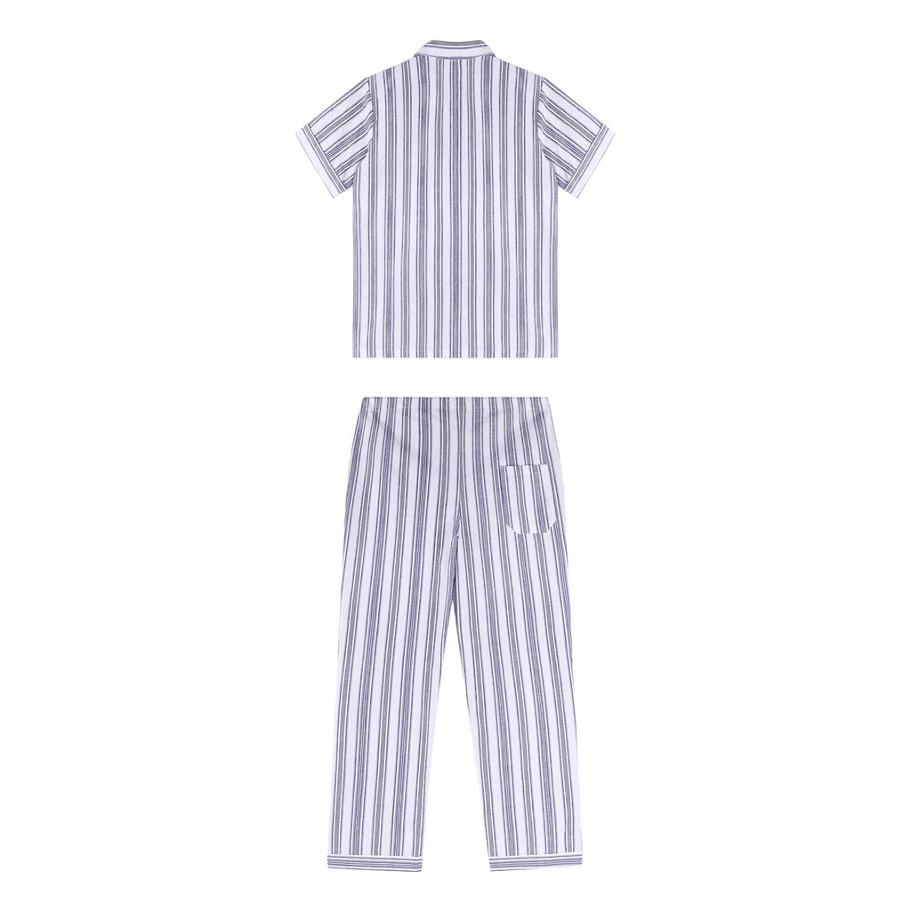 Mens Homewear Sleep Pajama Set Outfit Sleepwear Pockets Nightgown With Pants