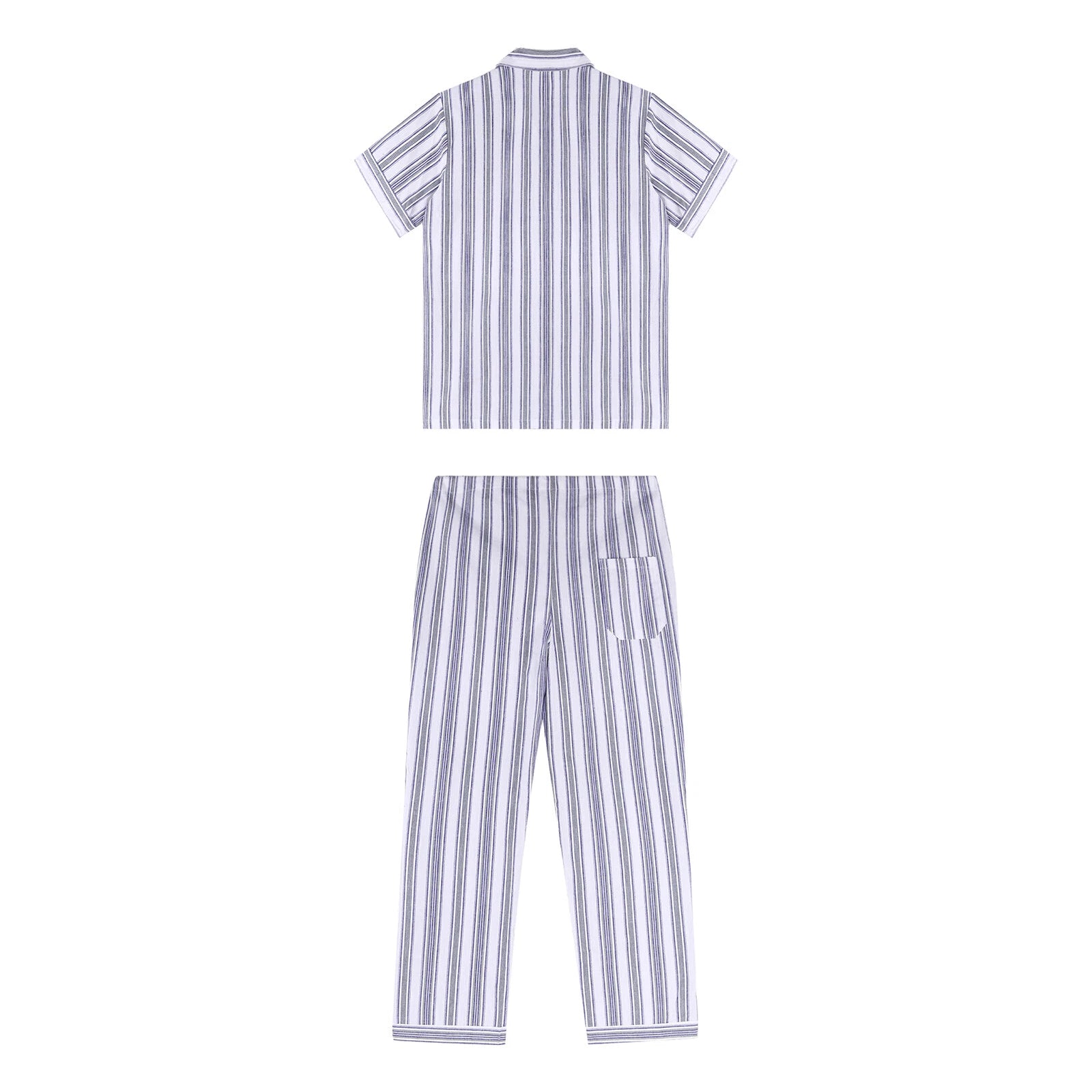Mens Homewear Sleep Pajama Set Outfit Sleepwear Pockets Nightgown With Pants