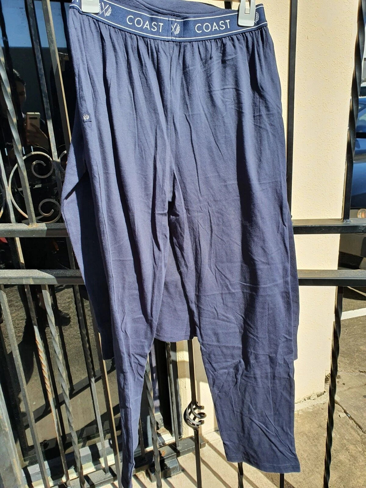 Coast Clothing Co Emblem Mens Pyjamas. Flannelette or Cotton