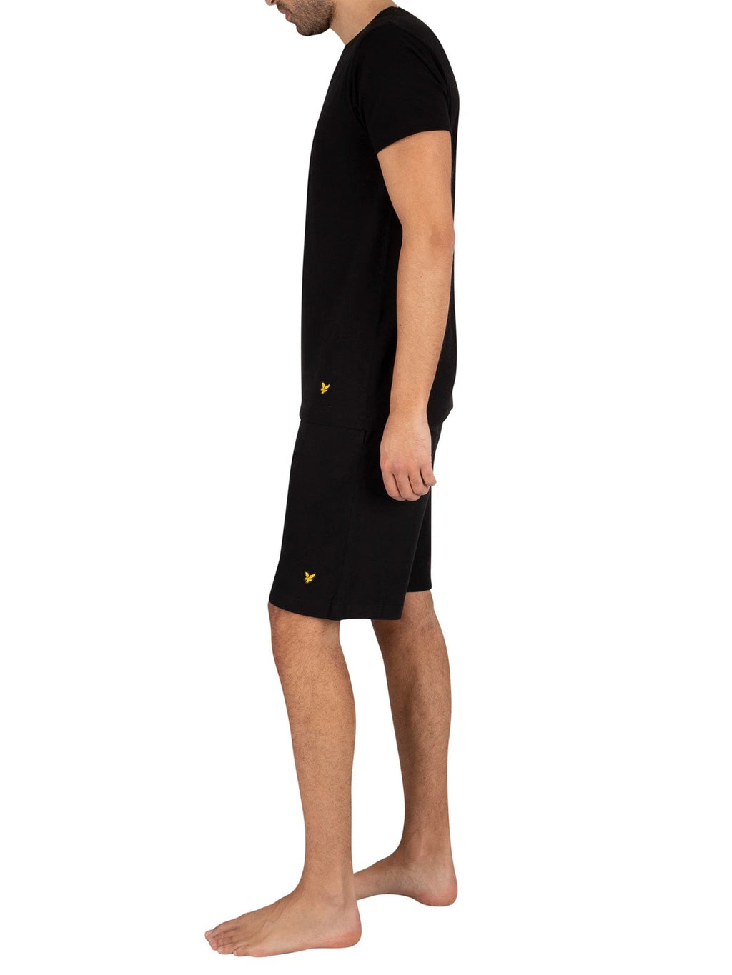 Lyle & Scott Men's Charlie Pyjama Set, Black