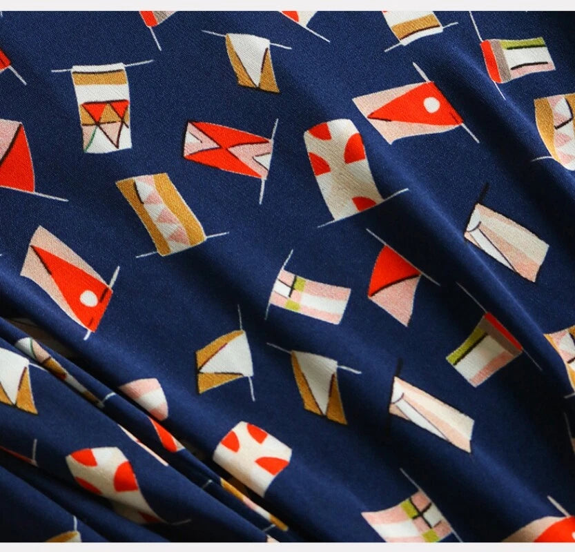 100% Silk Long Sleeve Pajamas For Men Silk Underwear Long Trousers Naked Feeling