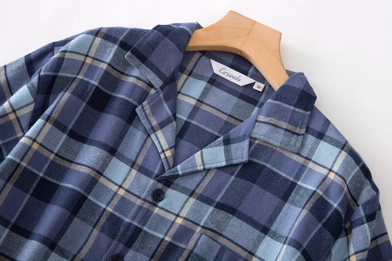 Mens Short Pyjama Set Cotton Pyjamas T Shirt Shorts Loungewear Sets Nightwear