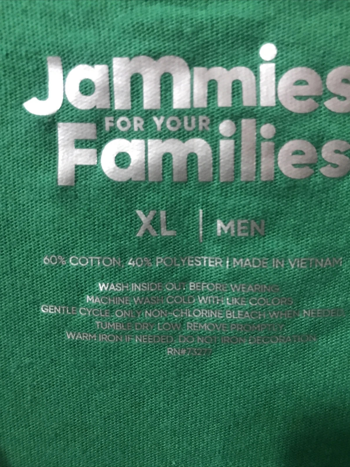 JAMMIES FOR FAMILIES - MEN - 2 PC SLEEP SET - MULTICOLOR- SIZE XL (TW-4050)