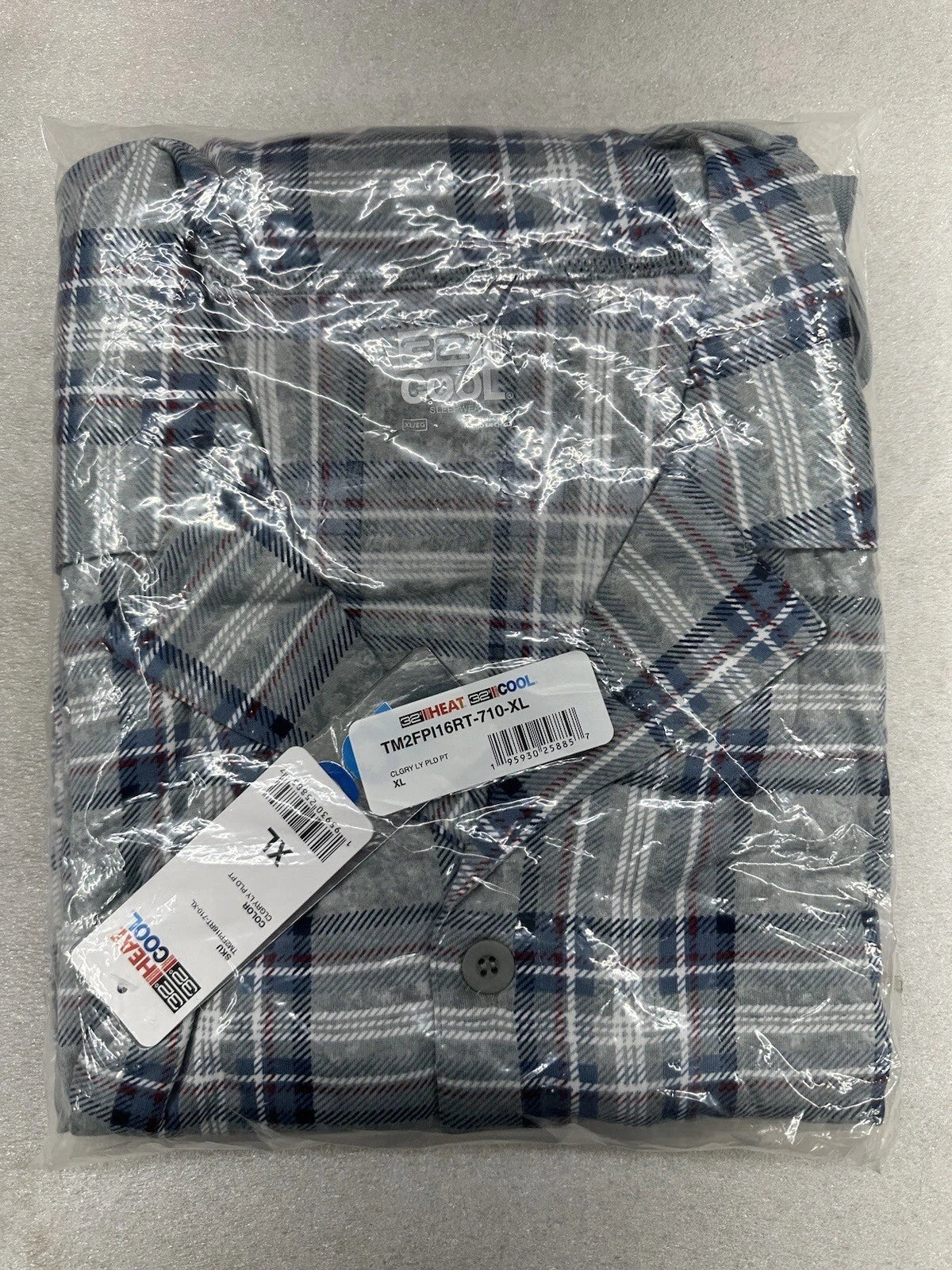 32 Degrees COOL Mens Pajamas Set Pants & Top - Size XL - Lounge Sleepwear - NEW