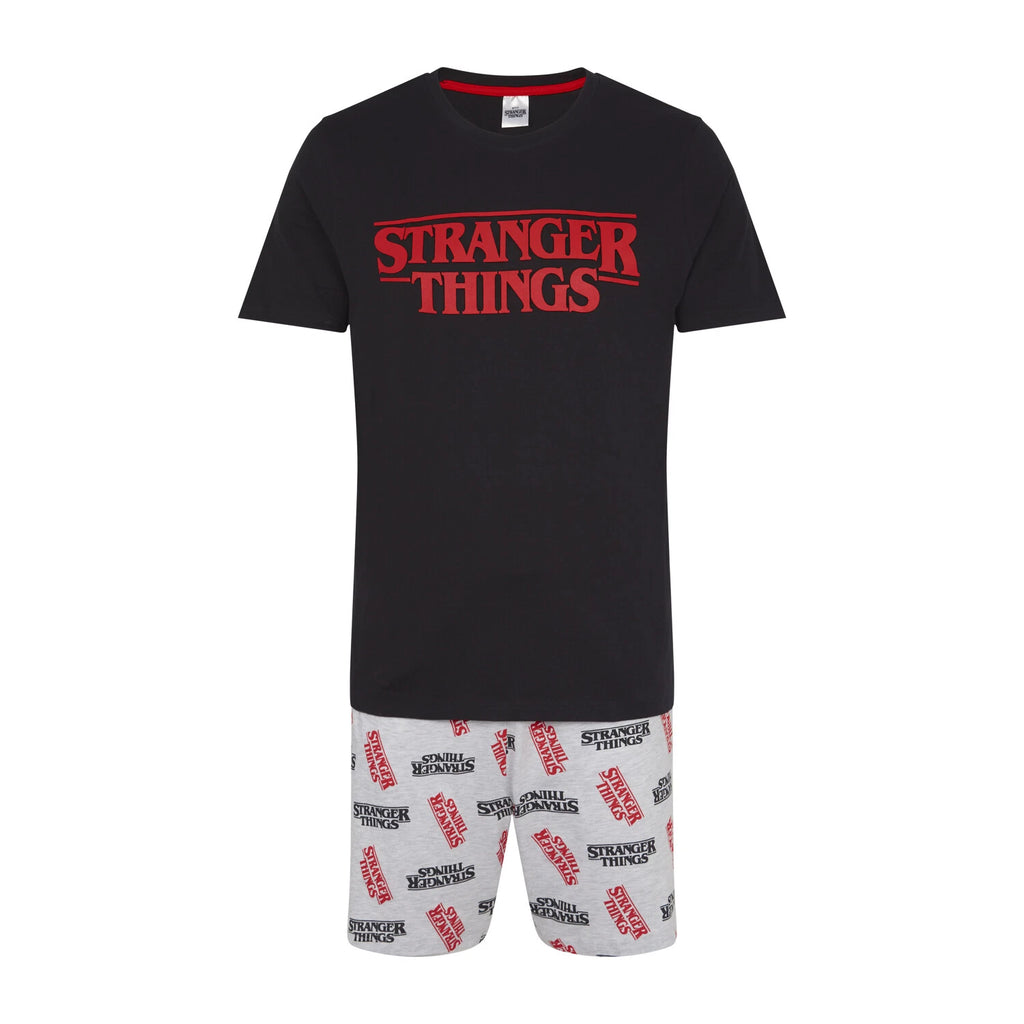 Stranger Things Mens Pyjamas PJ Set Sizes S to XXL