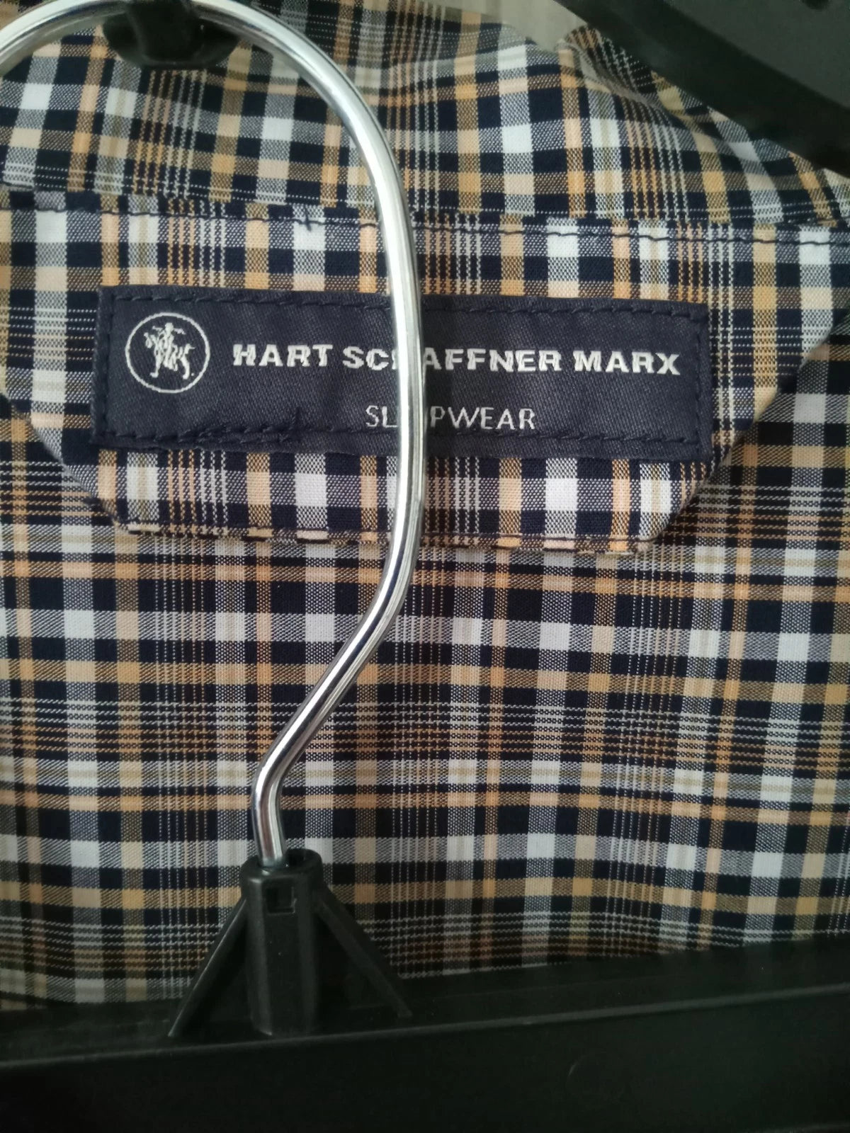 Hart Schaffner Marx Size XL Men's Plaid Short Sleeve Pajama Set (NWT)