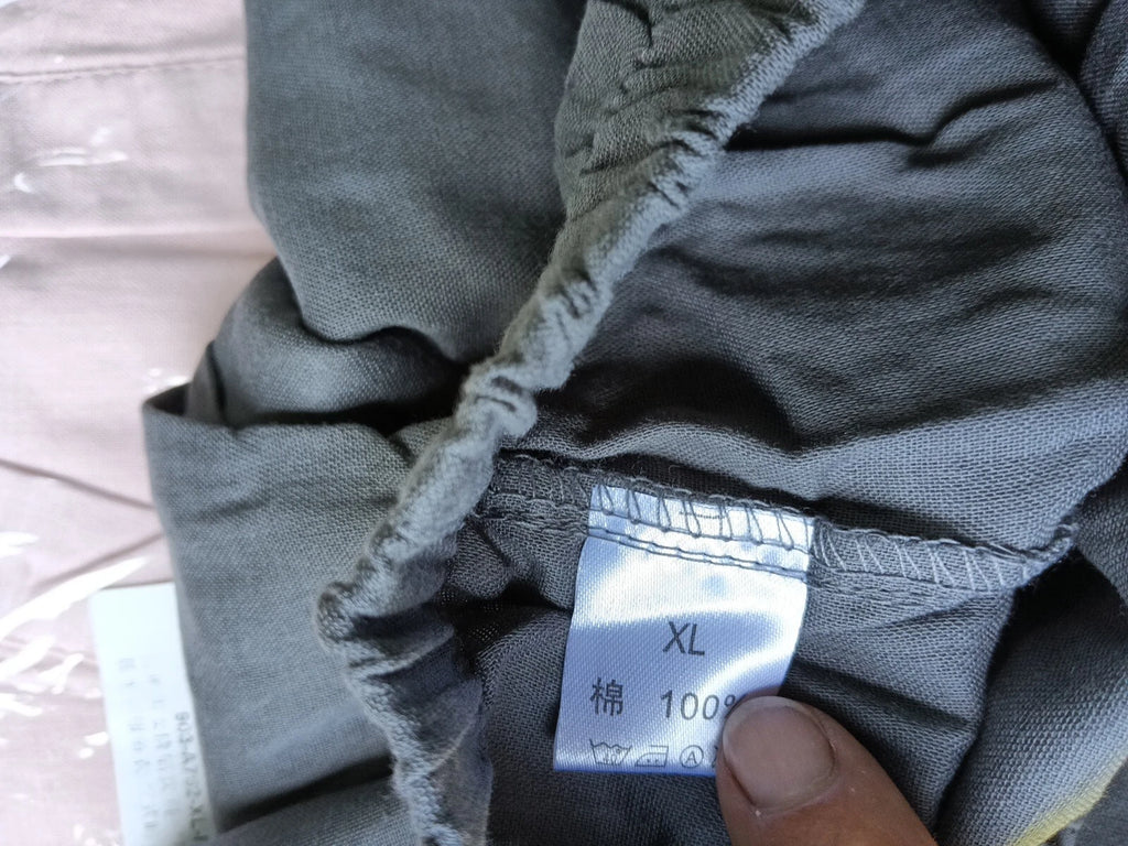 2 x SETS Kimono Style Cotton Pyjamas Unisex Size XL 1x GREY 1x PINK BNWT