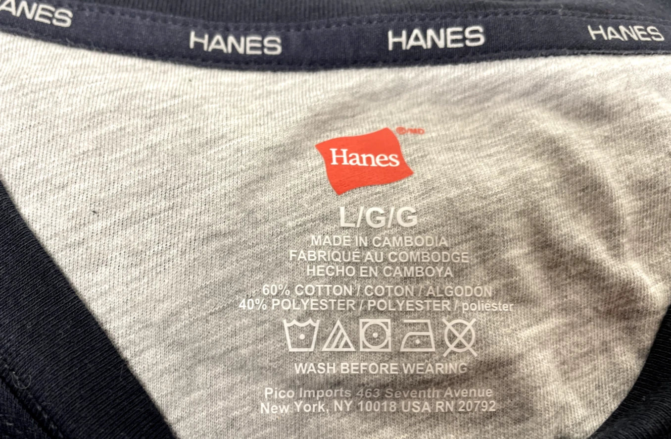 HANES Men’s Knit Top And Ultra Soft Flannel Sleep Pants 2-Piece Set, Sizes: S, L