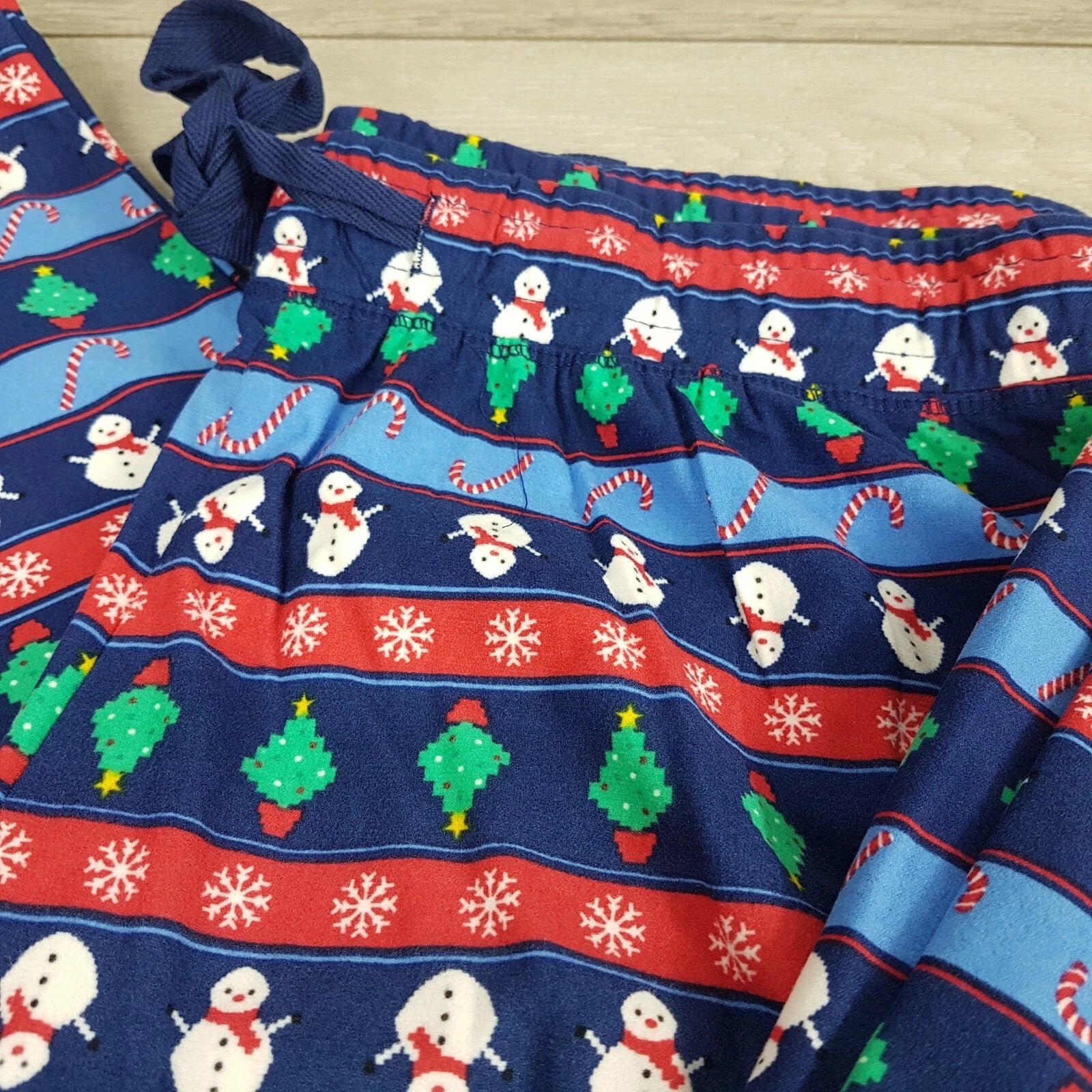 NEW Boux Avenue Multi Festive Mens PYJAMA SET Lounge Christmas Print LARGE A751