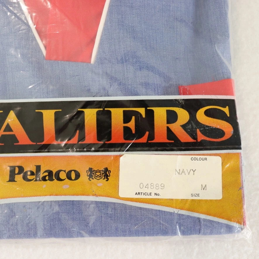 NEW Pelaco Mens Vintage Pyjamas Size M Shorts Short Sleeve V Neck Blue