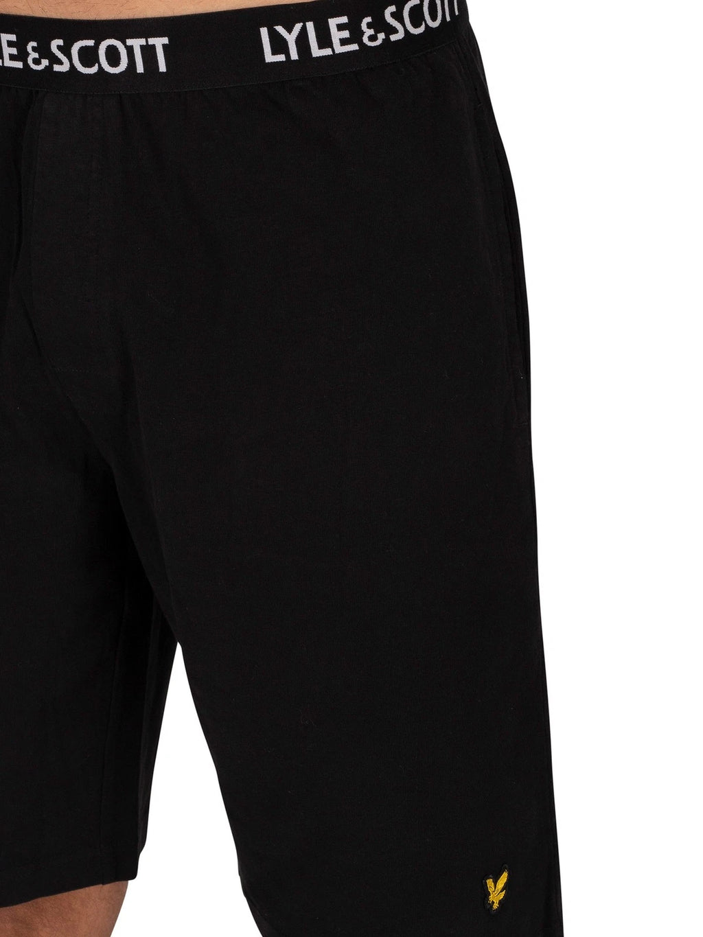 Lyle & Scott Men's Charlie Pyjama Set, Black