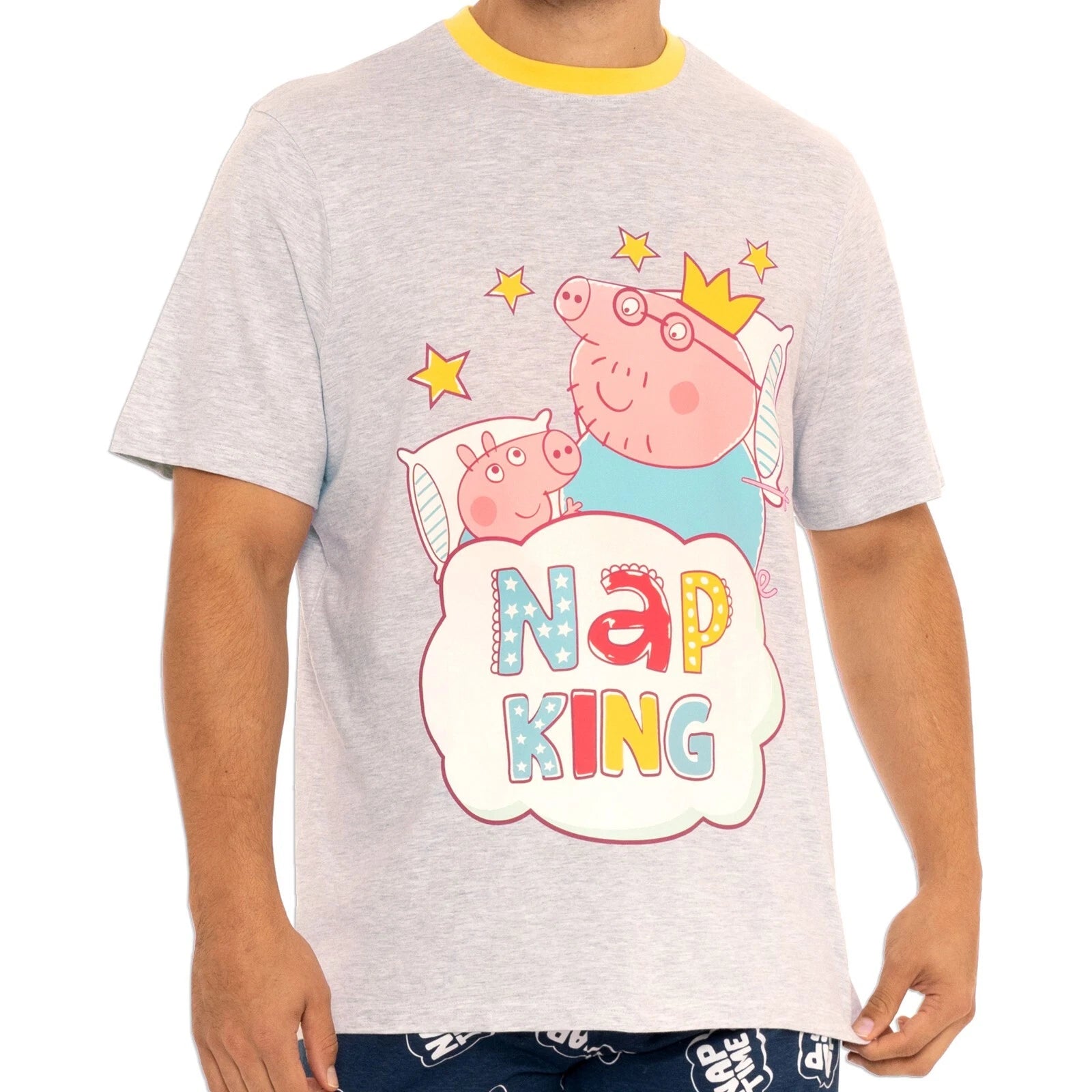 Mens Peppa Pig Pyjamas | Adult Peppa Pig PJs | Adult Peppa Pig Nightwear