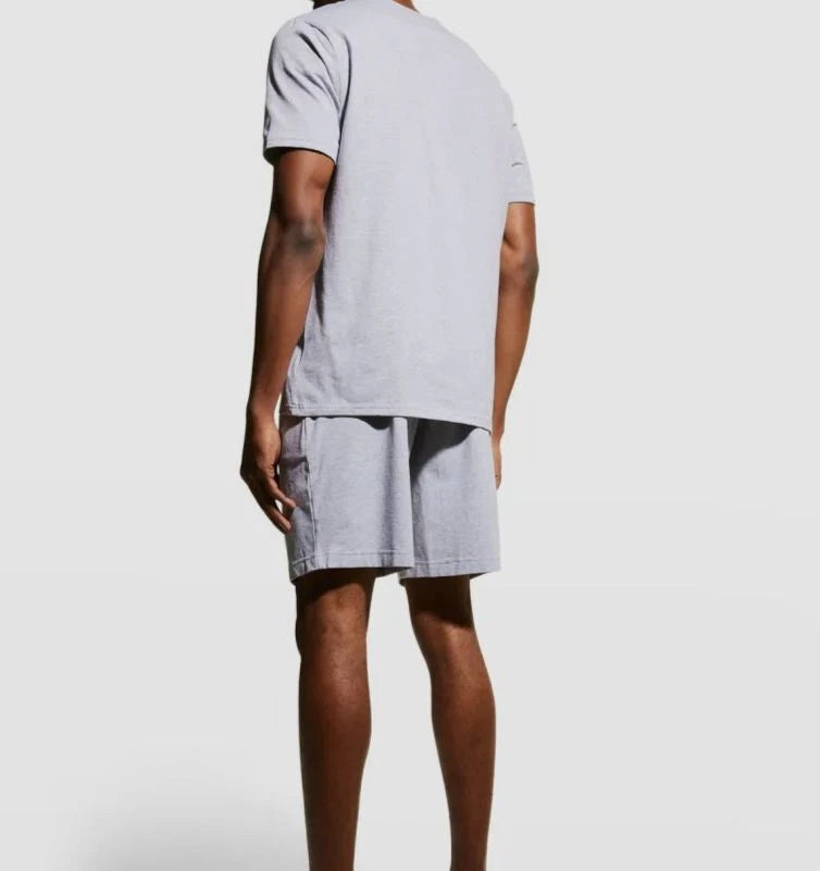 $98 Bedhead Men Grey Henley Cotton Stretch Relaxed Sleepwear Pajama Set Size XXL