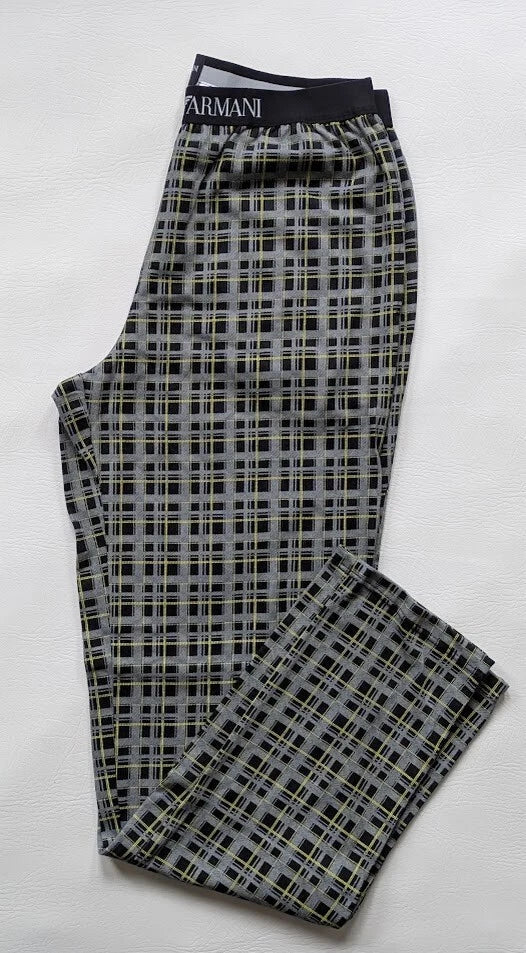Emporio Armani pajamas set cotton pattern mix size M