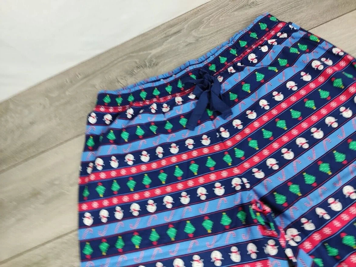 NEW Boux Avenue Multi Festive Mens PYJAMA SET Lounge Christmas Print LARGE A751