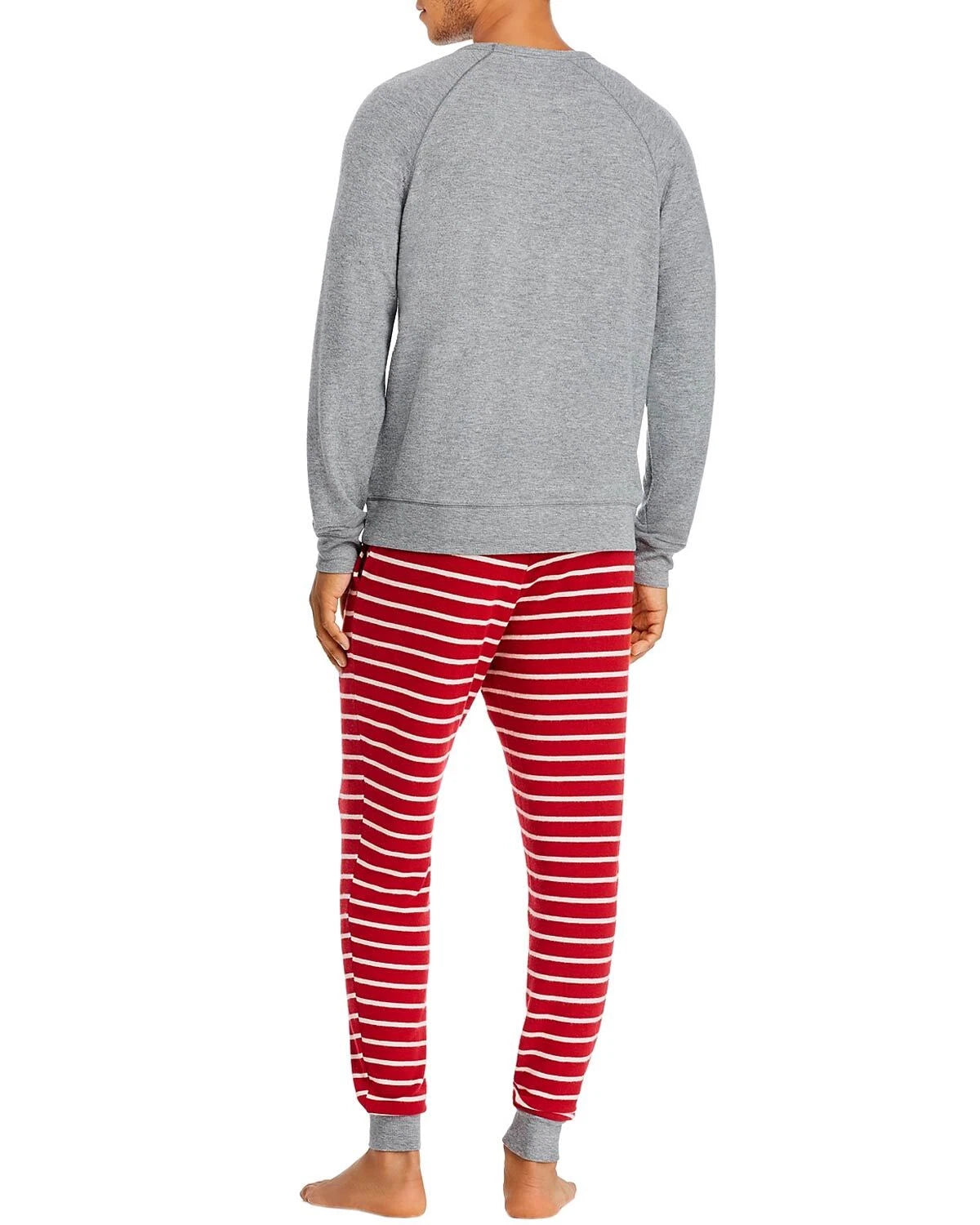 PJ Salvage Mens Holiday Trim Pajama Set X-Large Red - NWT