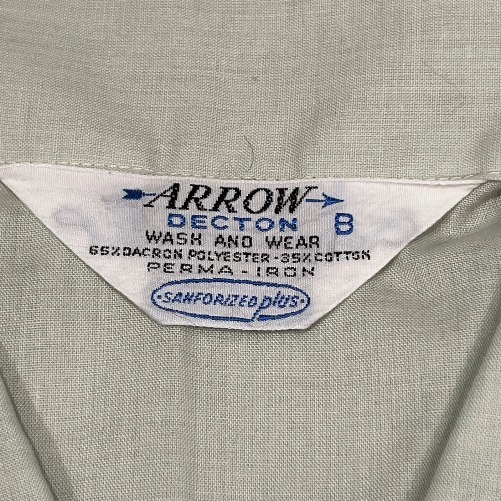 Arrow Decton Pajama Set Men Medium M Sanfornized Dacron Poly Vintage 60s NOS New