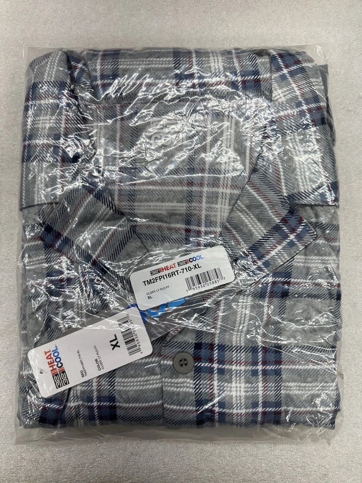 32 Degrees COOL Mens Pajamas Set Pants & Top - Size XL - Lounge Sleepwear - NEW