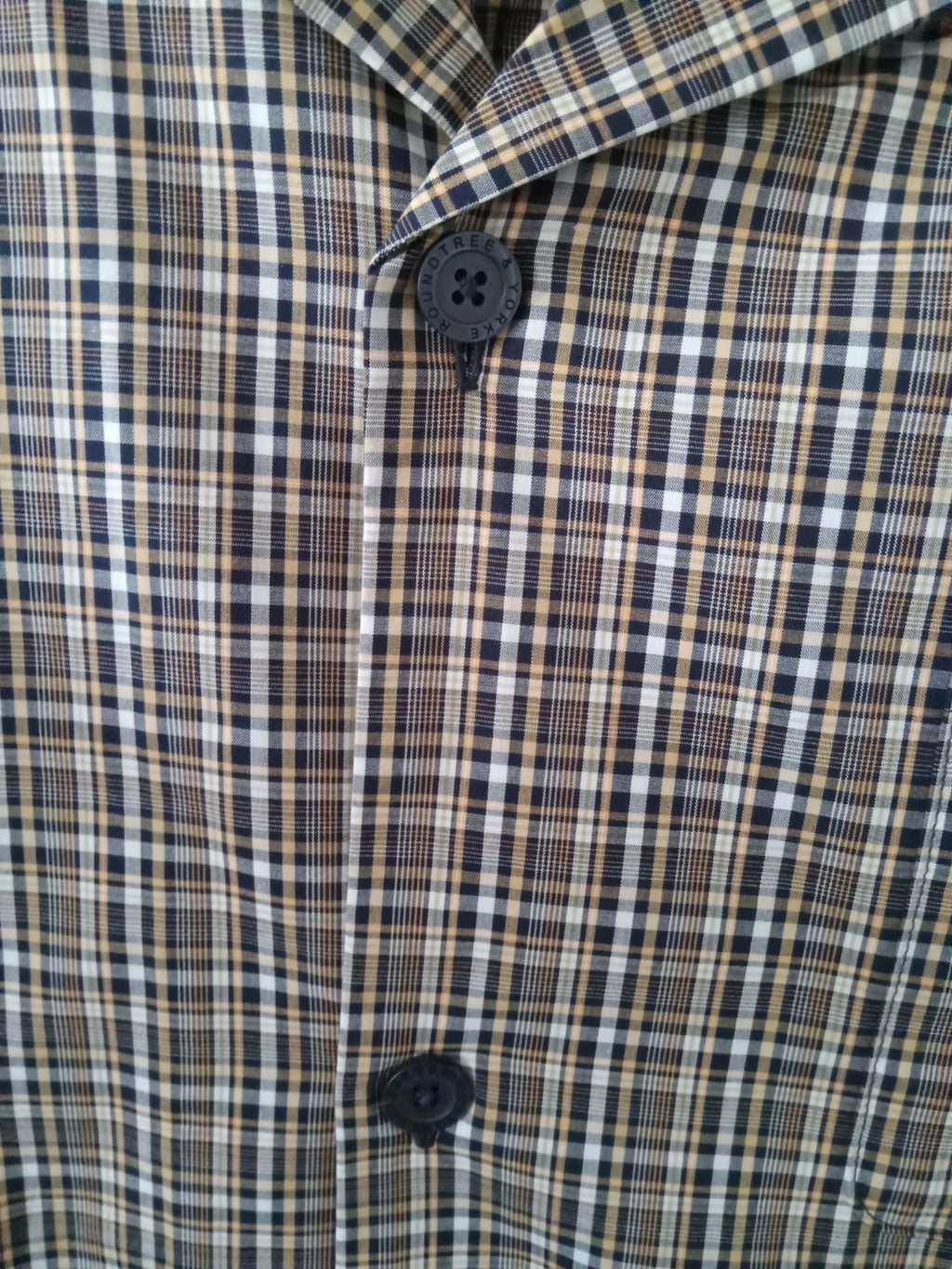 Hart Schaffner Marx Size XL Men's Plaid Short Sleeve Pajama Set (NWT)