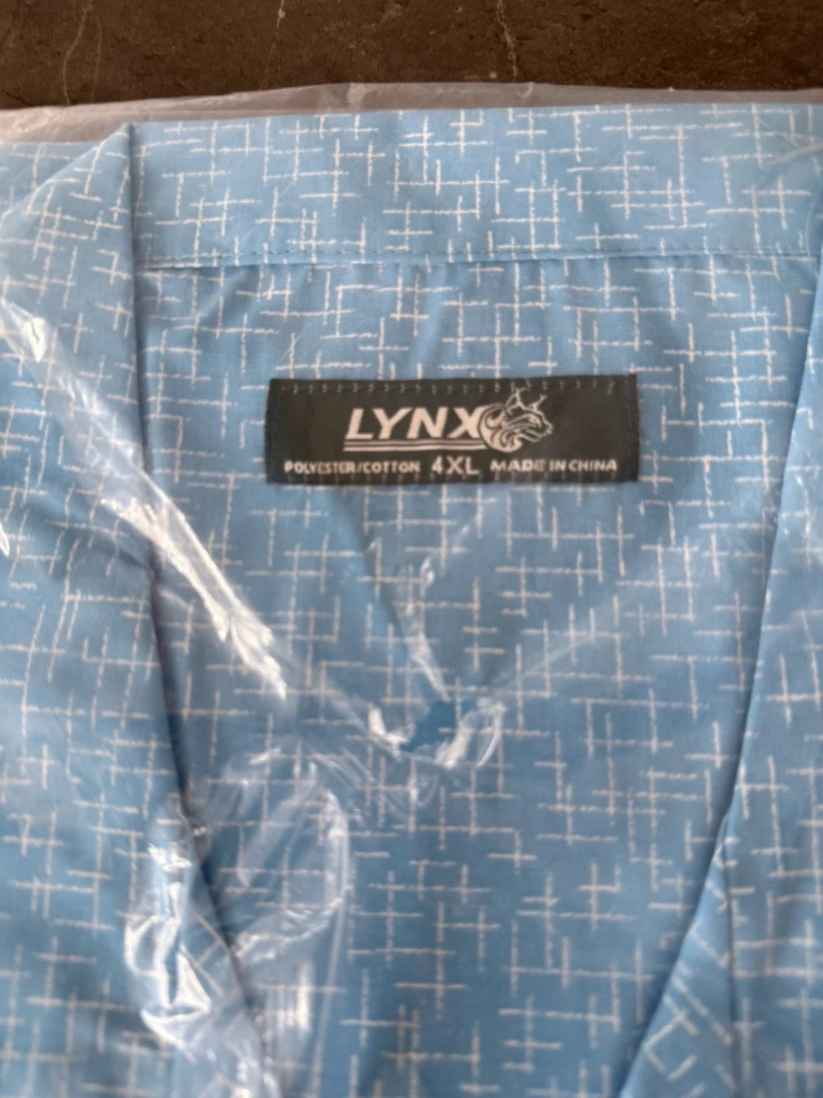 Mens Lynx Sizes 4 X L Bonnie Blue Short Sleeve Pyjama Set Pjs