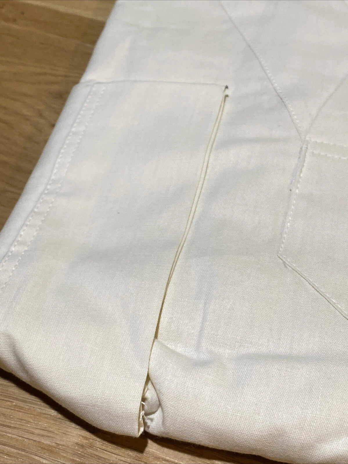 Gimbelbilt Men's Pajama's 100% Cotton Cream Short Sleeve NIP Vintage READ