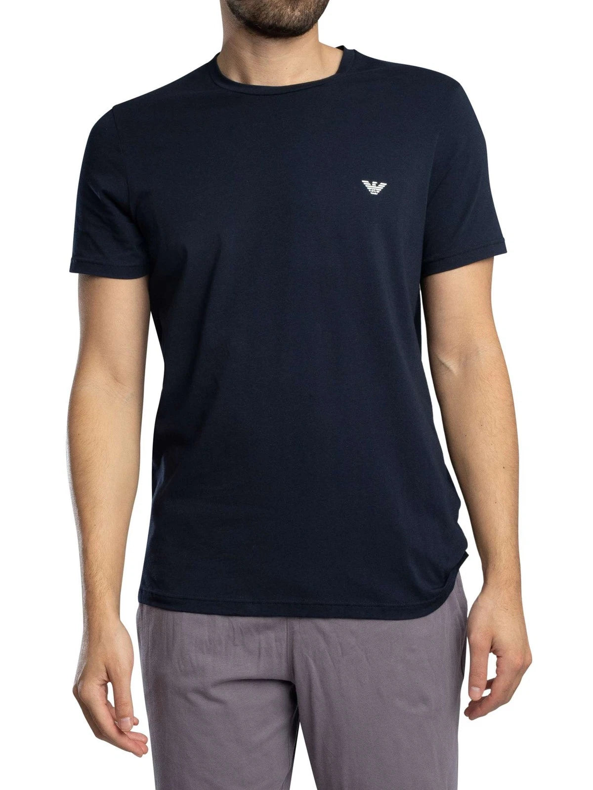 Emporio Armani Men's Short Pyjama Set, Multicoloured