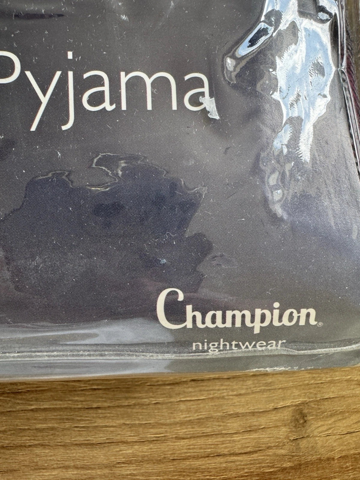 Mens Champion Brushed Cotton Burgundy Check Pyjamas Size L Brand New