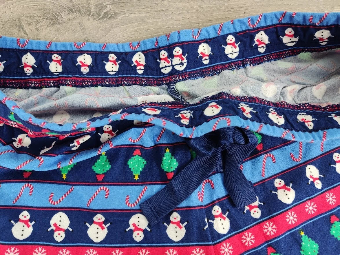NEW Boux Avenue Multi Festive Mens PYJAMA SET Lounge Christmas Print LARGE A751
