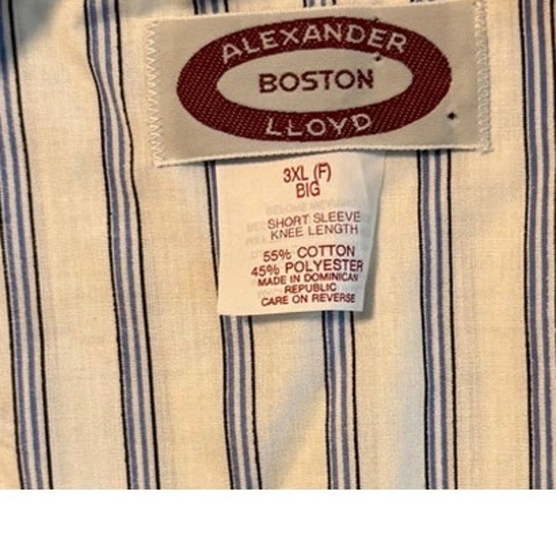 Alexander Lloyd Vintage 3XL Lightweight button top short Pajamas