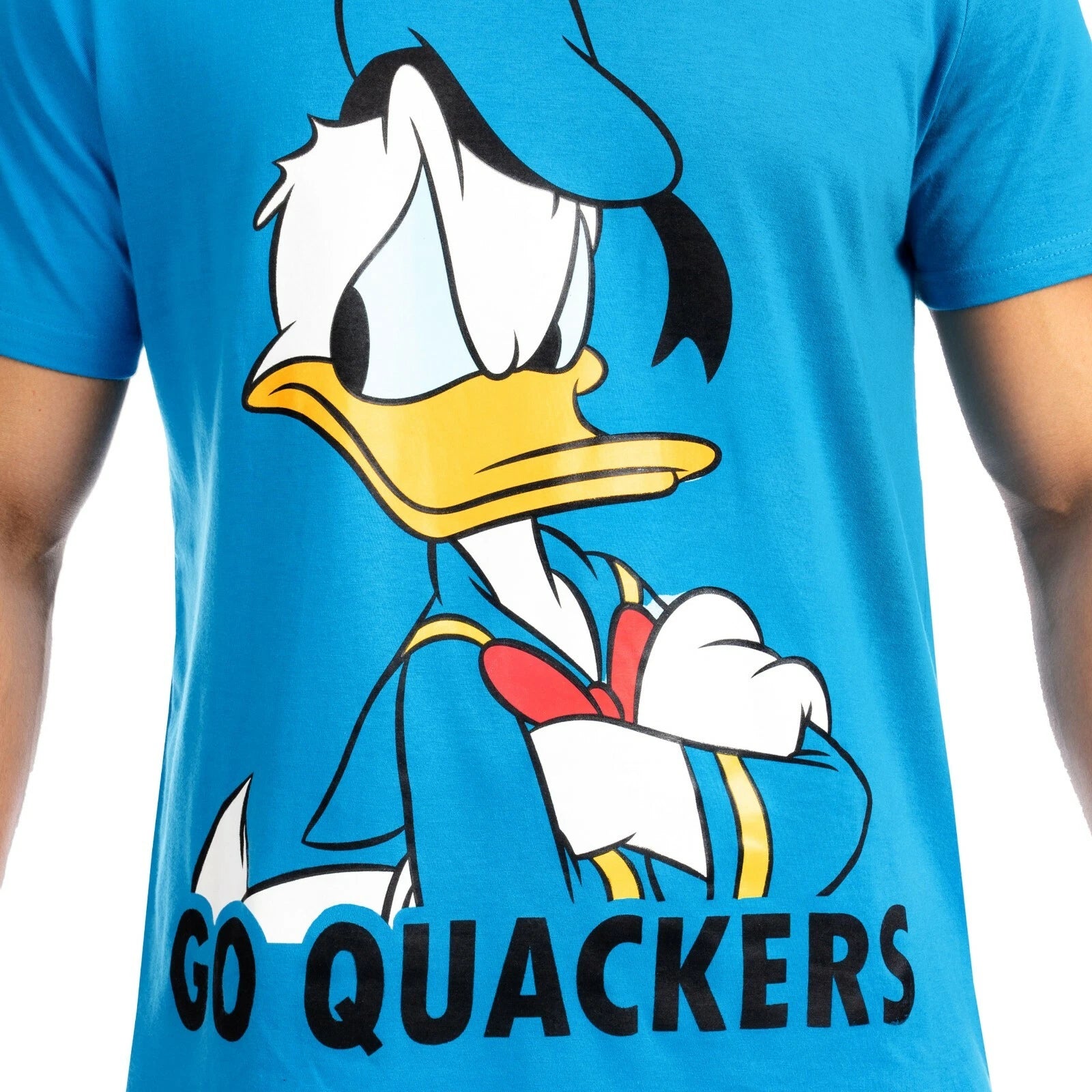 Donald Duck Pyjamas Adult Mens S-XXL Loungewear PJs Pyjama Set PJs Set Blue Grey