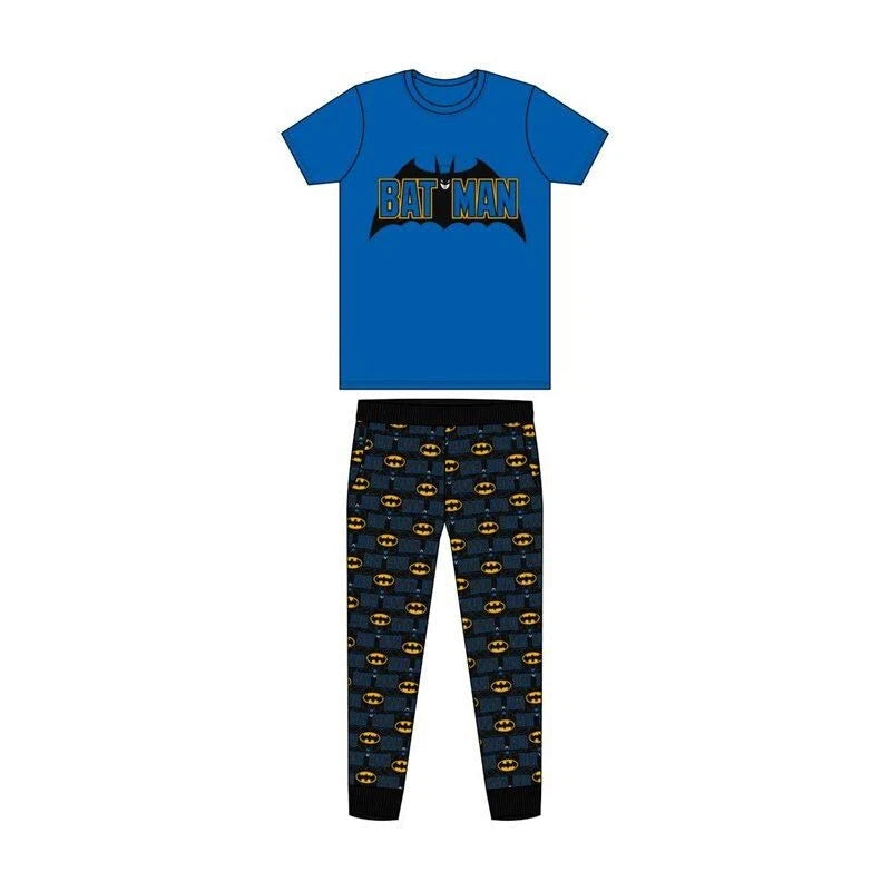 Mens Character Pyjamas Lounge Pants Batman Star Wars Animal Pys