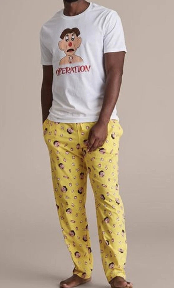 Mens size S Hasbro gaming OPERATION doctor  short sleeve Pyjamas NEW A0377