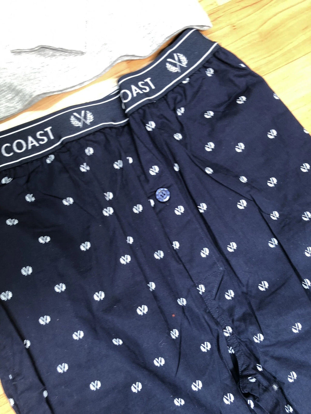Coast Clothing Co Emblem Mens Pyjamas. Flannelette or Cotton