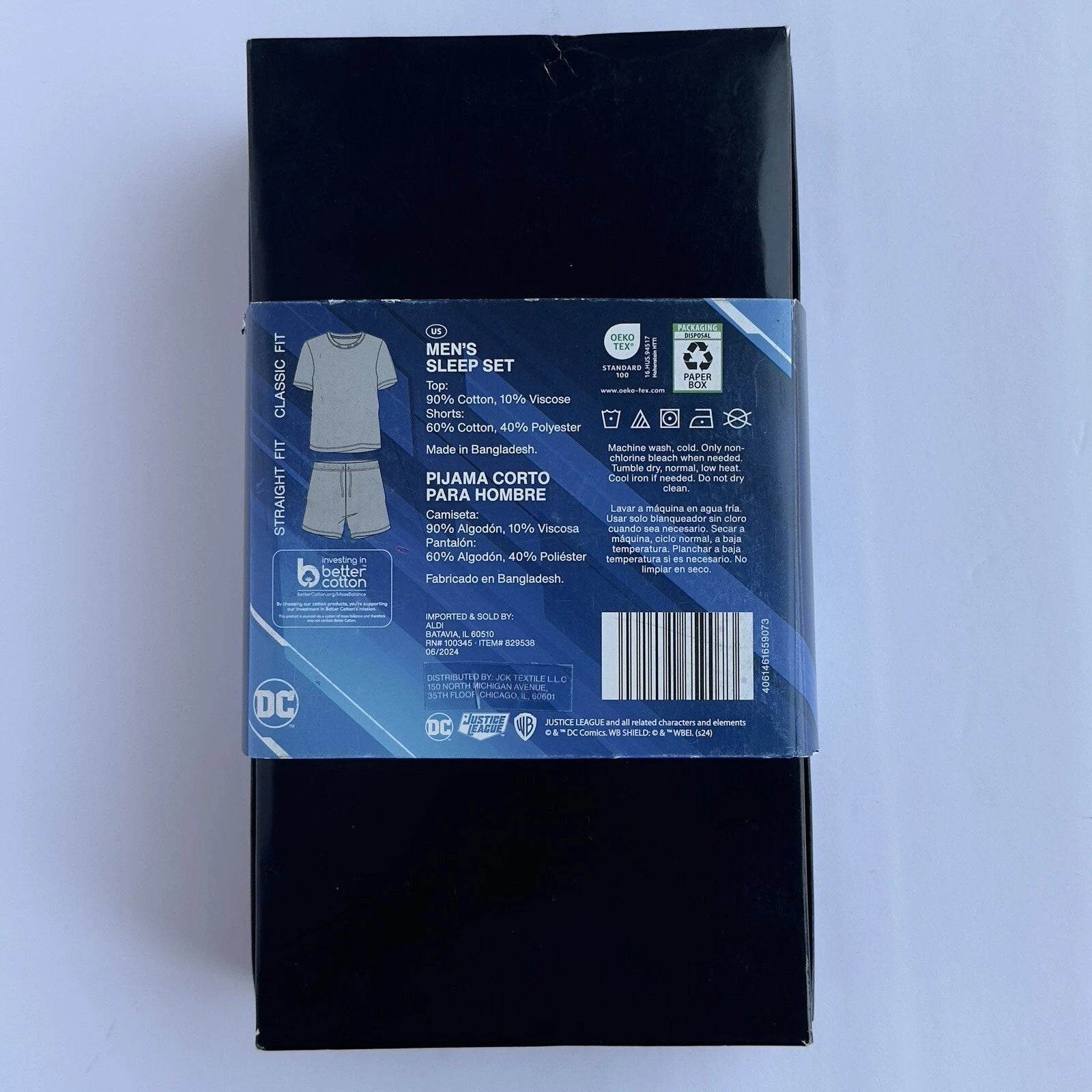 DC Justice League Sleep Set -- Size Men's Small