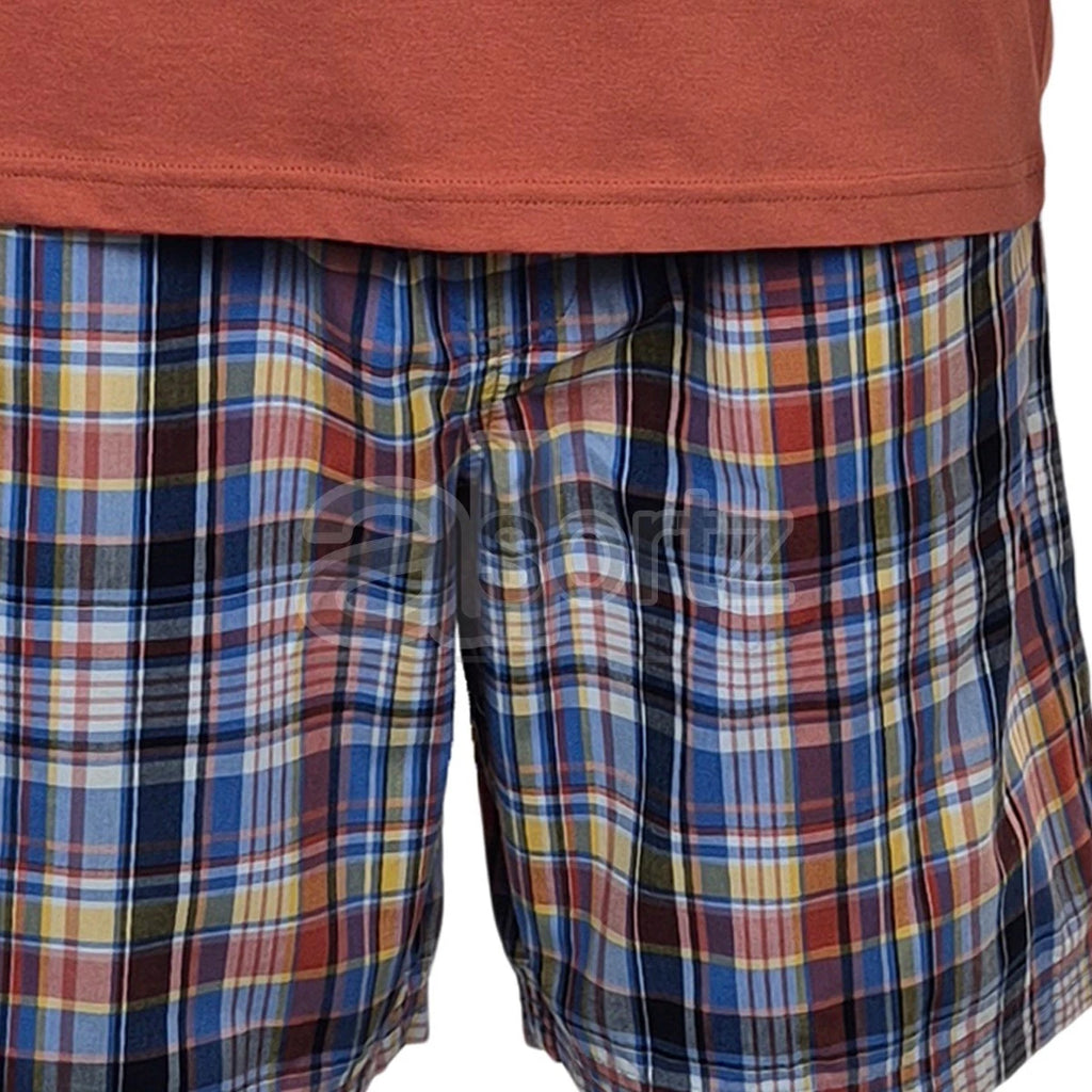Mens Pyjama Loungewear Set ex M S Cotton Shorty Comfort Nightwear Gift UK Size