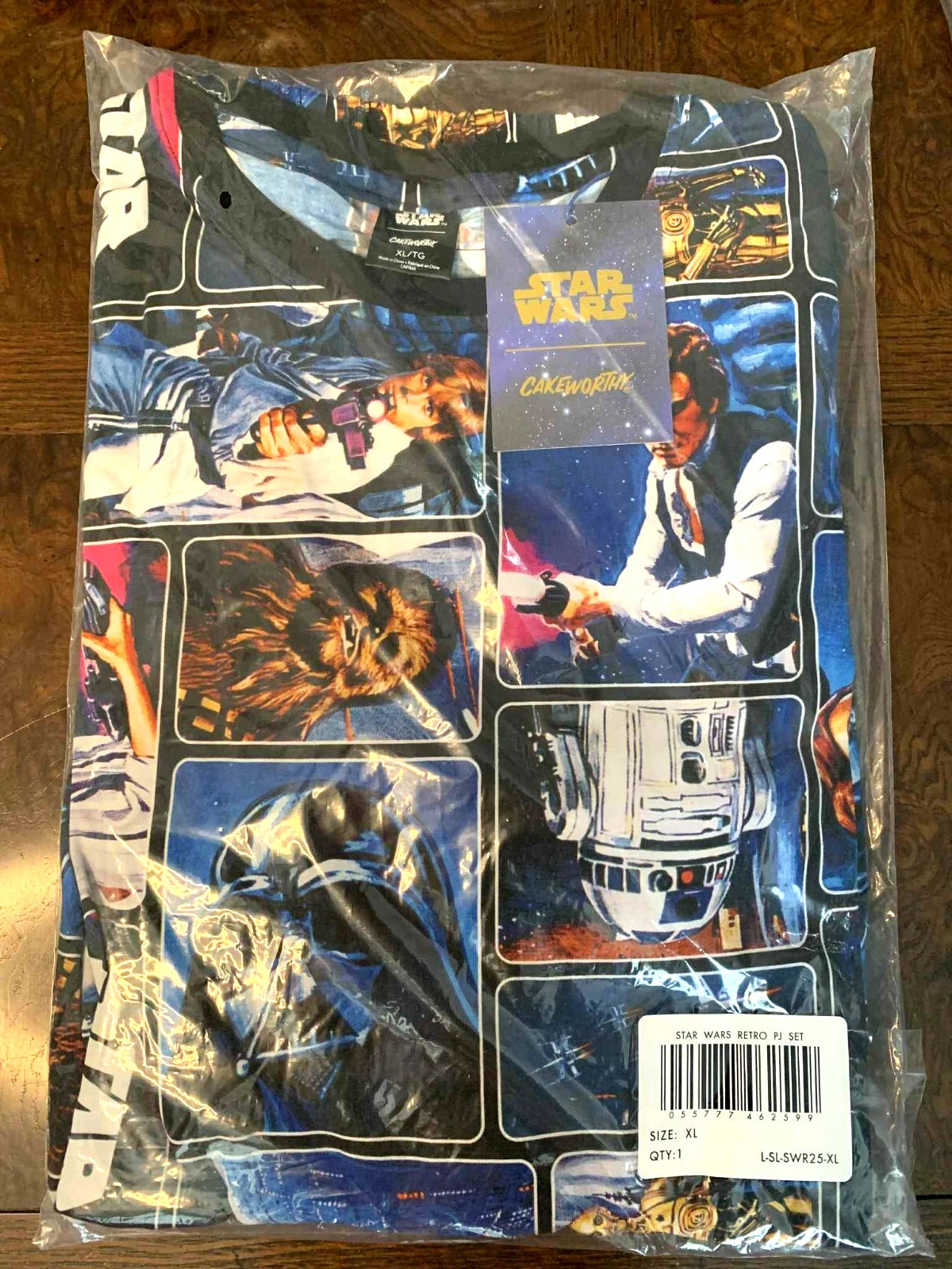 Cakeworthy x STAR WARS Unisex  PJs 2pc. Pajamas Set Size XL NEW