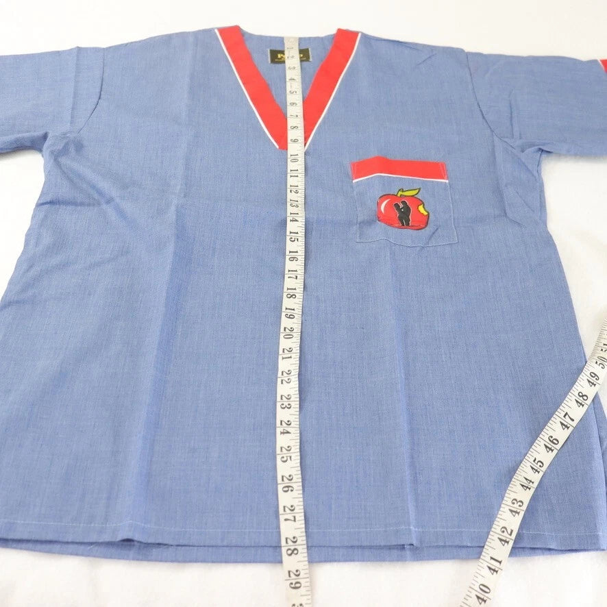 NEW Pelaco Mens Vintage Pyjamas Size M Shorts Short Sleeve V Neck Blue
