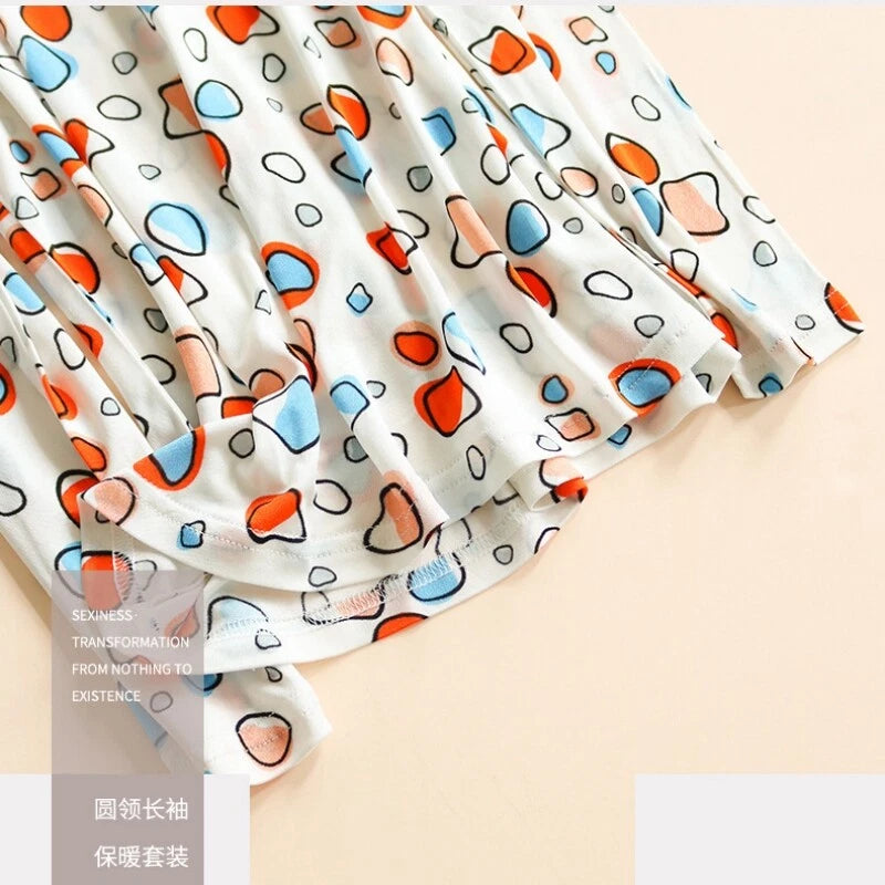 100% Silk Long Sleeve Pajamas For Men Silk Underwear Long Trousers Naked Feeling