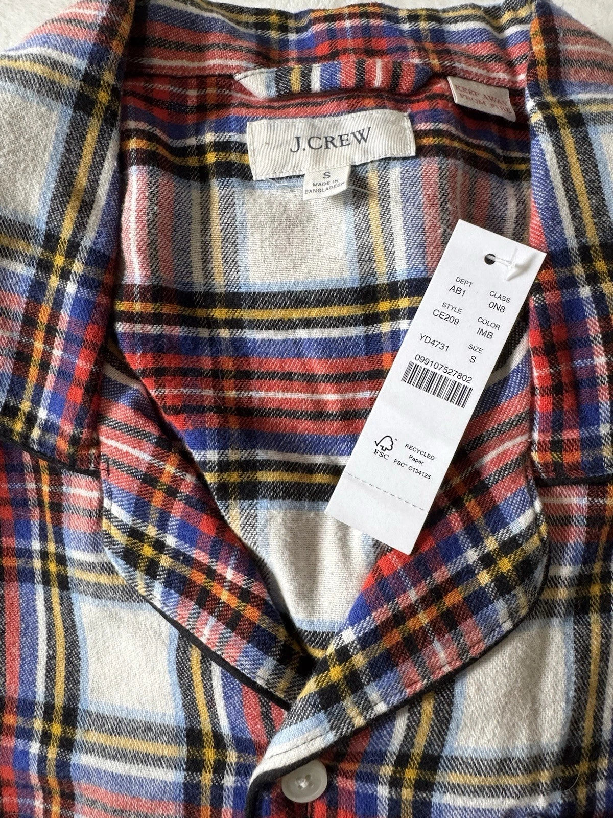 Jcrew Mens Flannel Pjs