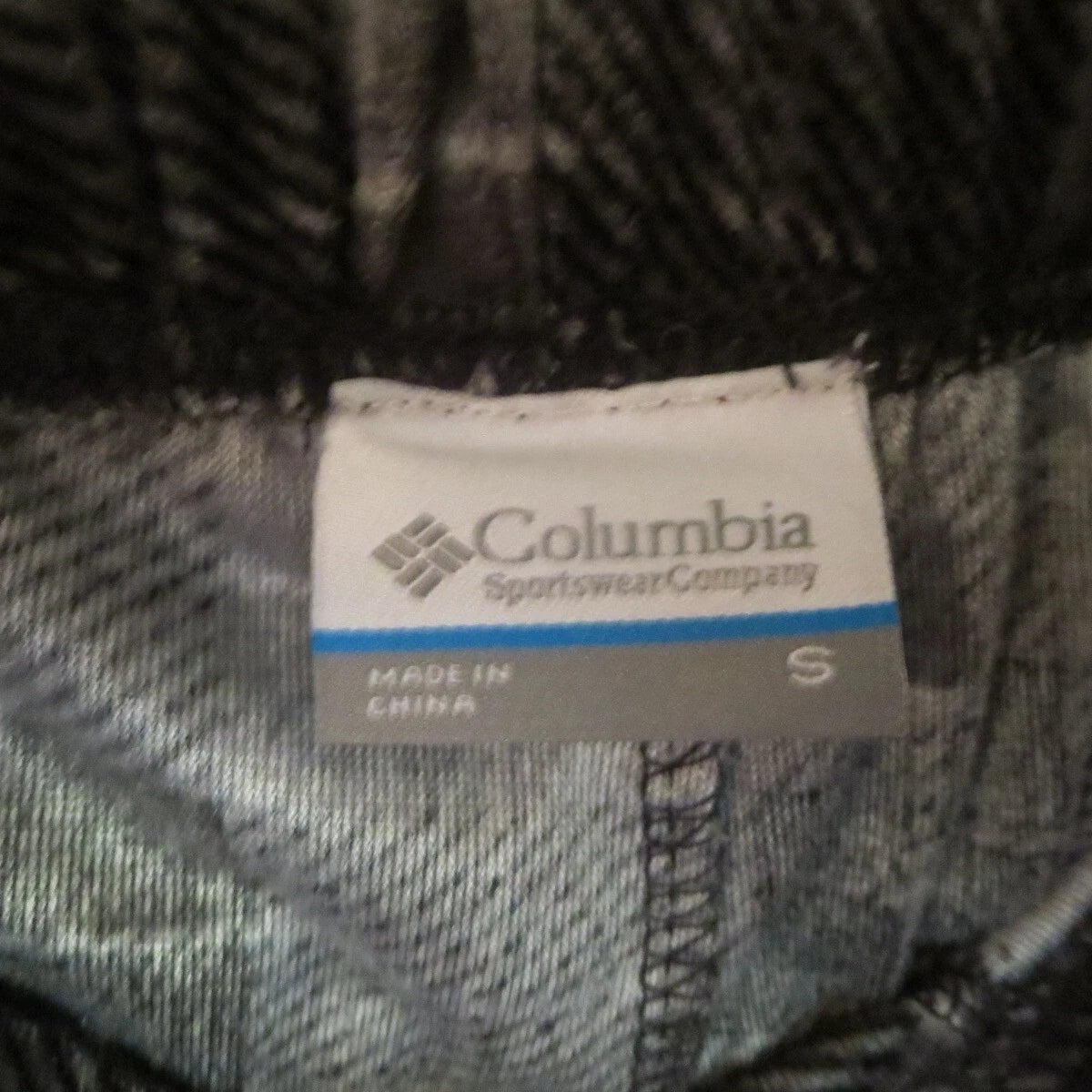 NWT Columbia Men's Black/Gray FLEECE Pants/ Pajama/Lounge Sz Small