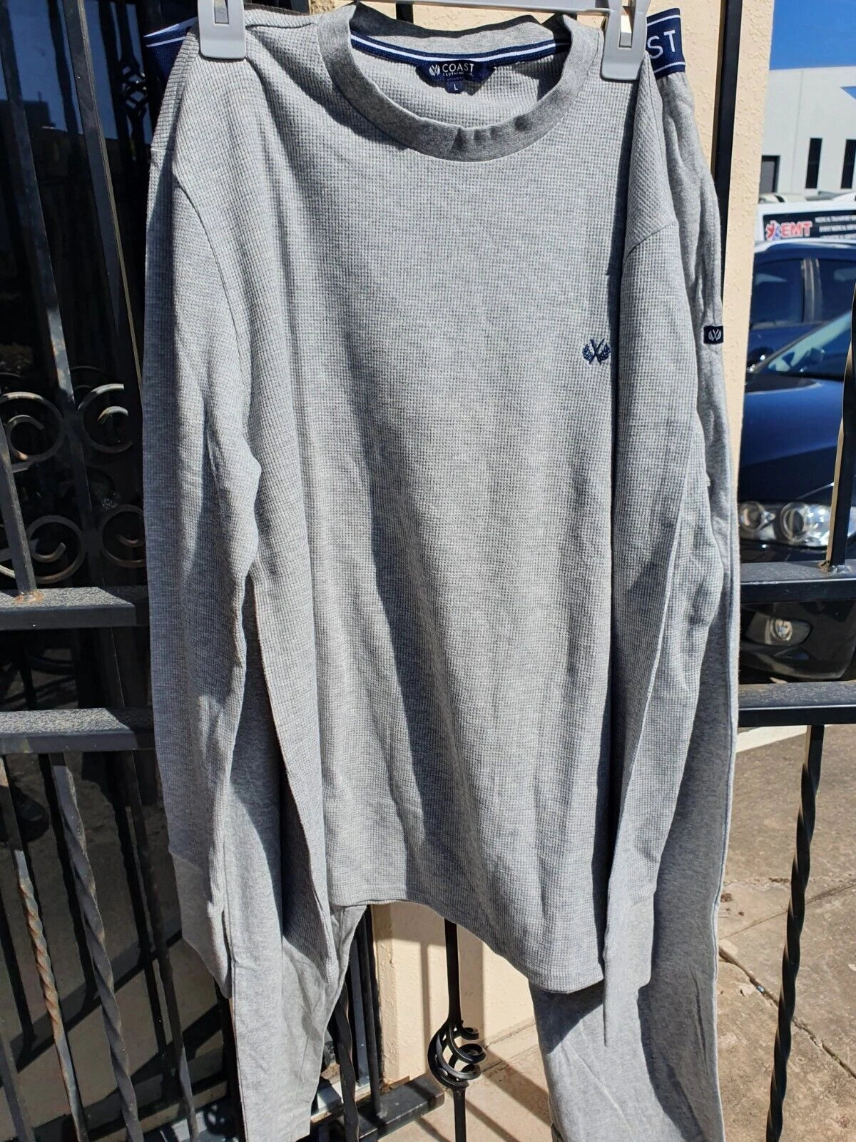 Coast Clothing Co Emblem Mens Pyjamas. Flannelette or Cotton