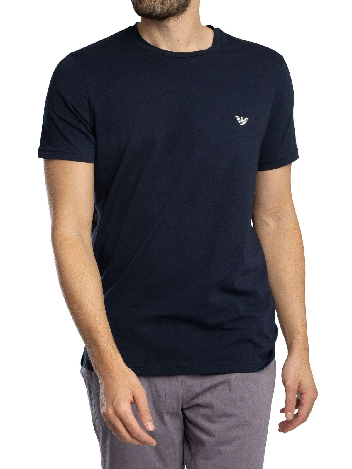 Emporio Armani Men's Short Pyjama Set, Multicoloured
