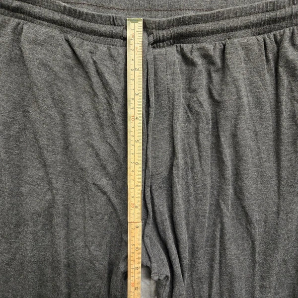 Eberjey Henry Mens Gray Modal Blend Lounge Pajama Set Henley Long Sleeve Medium