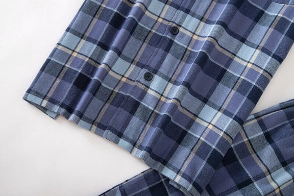 Mens Short Pyjama Set Cotton Pyjamas T Shirt Shorts Loungewear Sets Nightwear