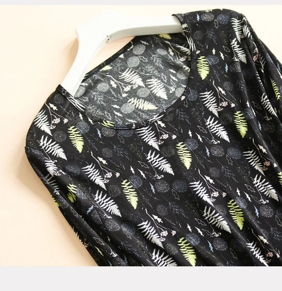 100% Silk Long Sleeve Pajamas For Men Silk Underwear Long Trousers Naked Feeling