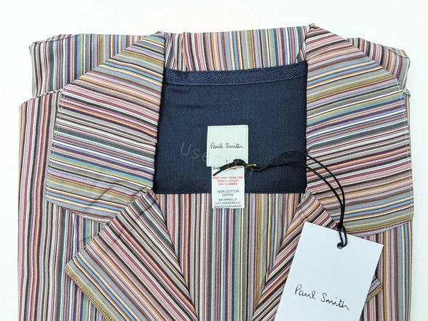 Paul Smith Pyjama Set - BNWT Signature Stripe Short Sleeve Top & Long Bottoms