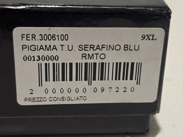 BNWT Maxfort Serafina Blue 9XL Pajamas