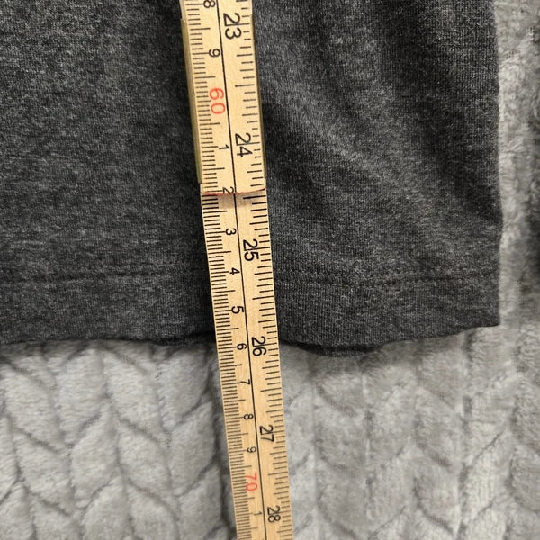 Eberjey Henry Mens Gray Modal Blend Lounge Pajama Set Henley Long Sleeve Medium